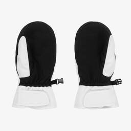 بالمان -قفّازات مبطنة فليس لون أبيض وأسود | Childrensalon Outlet