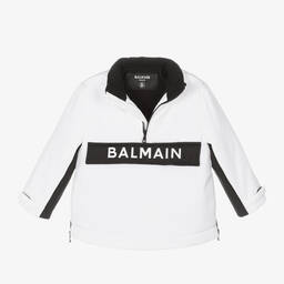 Balmain-Черно-белая лыжная куртка | Childrensalon Outlet