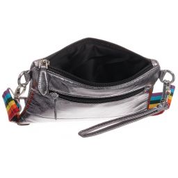 Bari Lynn-Поясная сумка серебристого цвета (22 см) | Childrensalon Outlet