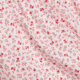 Beatrice & George-Розовое хлопковое платье с цветочным рисунком | Childrensalon Outlet