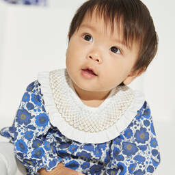 Beatrice & George X Чилдренсалон-Песочник с принтом Sybil со сборками | Childrensalon Outlet