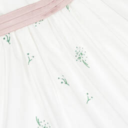 Beatrice & George-Белое платье c вышитыми цветами для малышек | Childrensalon Outlet