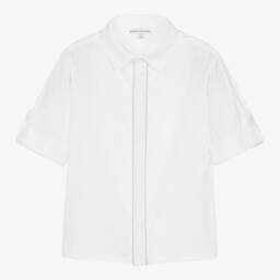 Beatrice & George-Boys Beige Cotton Herringbone Suit | Childrensalon Outlet