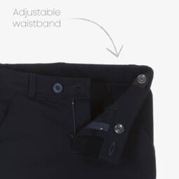 Beatrice & George-Boys Classic Blue Three-Piece Ensemble | Childrensalon Outlet