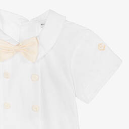 Beatrice & George-Boys Ivory Dupion Ceremony Set | Childrensalon Outlet