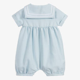 Beatrice & George-Голубой матросский песочник из вискозы и хлопка | Childrensalon Outlet