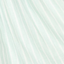 Beatrice & George-Зеленое платье из смесового льяна в полоску | Childrensalon Outlet