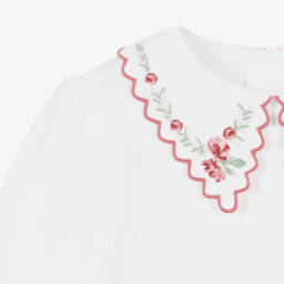 Beatrice & George-Блузка и розовая вельветовая юбка для девочек | Childrensalon Outlet