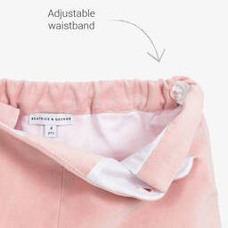 Beatrice & George-Комплект из розового топа с цветочным рисунком и шорт | Childrensalon Outlet