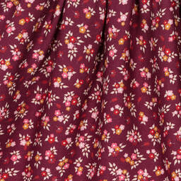 Beatrice & George-Красная вискозная юбка в цветочек для девочек | Childrensalon Outlet