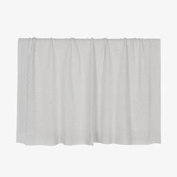 Beatrice & George-Серое трикотажное одеяло из шерсти с кашемиром (100см) | Childrensalon Outlet