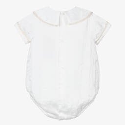 بياتريس آند جورج-بودي سوت لون أبيض للأطفال | Childrensalon Outlet