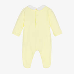 بياتريس آند جورج-بيبي غرو قطن جيرسي لون أصفر للأطفال | Childrensalon Outlet