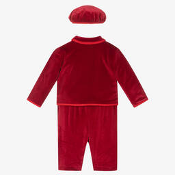 Beau KiD-Красный брючный комплект | Childrensalon Outlet