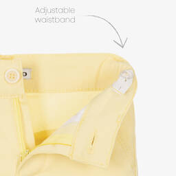 Beau KiD-Boys Blue Stripe & Yellow Shorts Set | Childrensalon Outlet