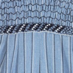 Beau KiD-Boys Blue Striped Babysuit Set | Childrensalon Outlet