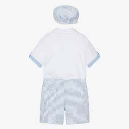 Beau KiD-Шорты трио синие и белые для мальчиков | Childrensalon Outlet