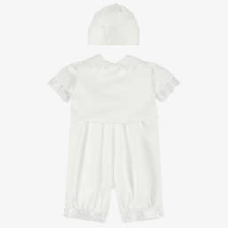 Beau KiD-Элегантный кремовый атласный комплект для мальчиков | Childrensalon Outlet