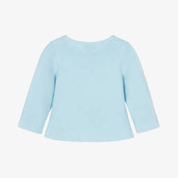 Beau KiD-Boys Light Blue Cotton Cardigan | Childrensalon Outlet