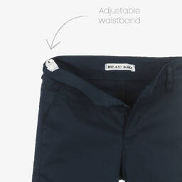 Beau KiD-Boys Navy Blue Trouser Set | Childrensalon Outlet