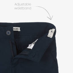 Beau KiD-Желтая рубашка в полоску и синие шорты | Childrensalon Outlet