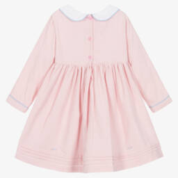 Beau KiD-Girls Blush Smocked Corduroy Frock | Childrensalon Outlet