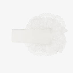 Beau KiD-Girls Ivory Lace Headband | Childrensalon Outlet