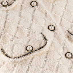 Beau KiD-Girls Ivory Plush Fur Jacket | Childrensalon Outlet