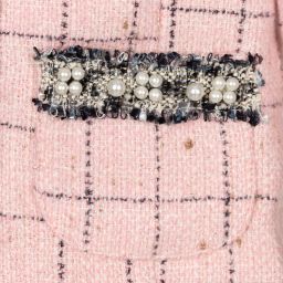 Beau KiD-Girls Pink Jacquard Skirt Set | Childrensalon Outlet