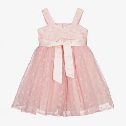 Beau KiD-Розовое платье из тюля с бантами для девочек | Childrensalon Outlet