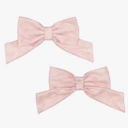 Beau KiD-Розовое платье из тюля с бантами для девочек | Childrensalon Outlet