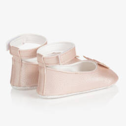 Beau KiD-Girls Rosebud First Steps Shoes | Childrensalon Outlet