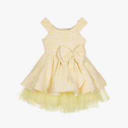 Beau KiD-Girls Sunlit Blossom Glitter Dress | Childrensalon Outlet