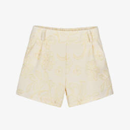 Beau KiD-Girls Sunlit Jacquard Shorts Ensemble | Childrensalon Outlet