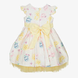 Beau KiD-Желтое платье из тюля с розами | Childrensalon Outlet