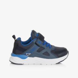 Beppi-Boys Blue Quick-Fit Sneakers | Childrensalon Outlet