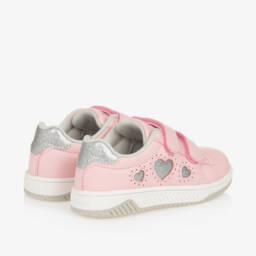 Beppi-حذاء رياضي بشريط لاصق لون زهري للبنات | Childrensalon Outlet