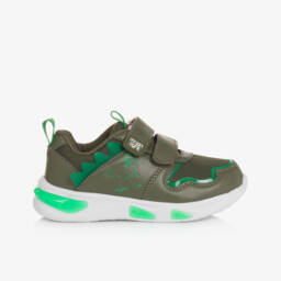 Beppi-Светящиеся кроссовки Дино зеленые для мальчиков | Childrensalon Outlet