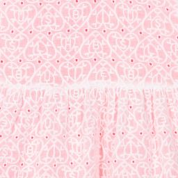 Billieblush-Baby Girls Pink & White Dress | Childrensalon Outlet