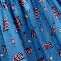 Billieblush-Blue Cool All Over Dress | Childrensalon Outlet