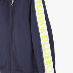 Billieblush-Blue Sequin Logo Tracksuit | Childrensalon Outlet