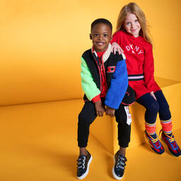 Billieblush-Синие колготки с гетрами | Childrensalon Outlet