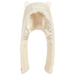 Billieblush-Faux Fur Baby Hat & Scarf | Childrensalon Outlet