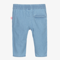 Billieblush-Голубые брюки из шамбре для девочек | Childrensalon Outlet