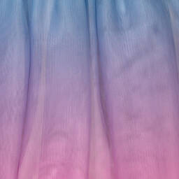 Billieblush-Girls Blue Chambray & Tulle Dress | Childrensalon Outlet