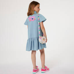 Billieblush-Girls Blue Denim Dress | Childrensalon Outlet
