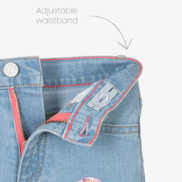 Billieblush-Girls Blue Denim Jeans | Childrensalon Outlet