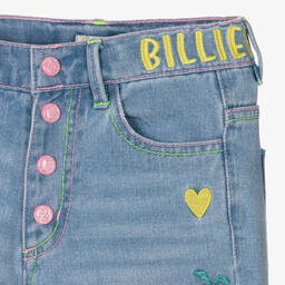 Billieblush-Girls Blue Denim Regular Fit Jeans | Childrensalon Outlet
