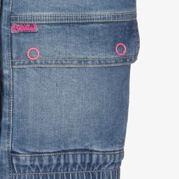 Billieblush-Голубой джинсовый жилет с солнцем для девочек | Childrensalon Outlet