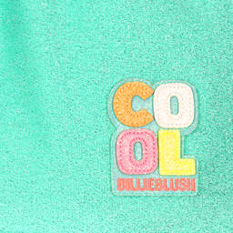 Billieblush-Girls Blue Glitter Shorts | Childrensalon Outlet